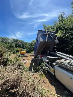 Aménagement d'un terrain à Quimperlé près de Concarneau